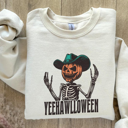 Yeehawlloween Western PNG, Trendy Western Designs - 300 DPI Design for