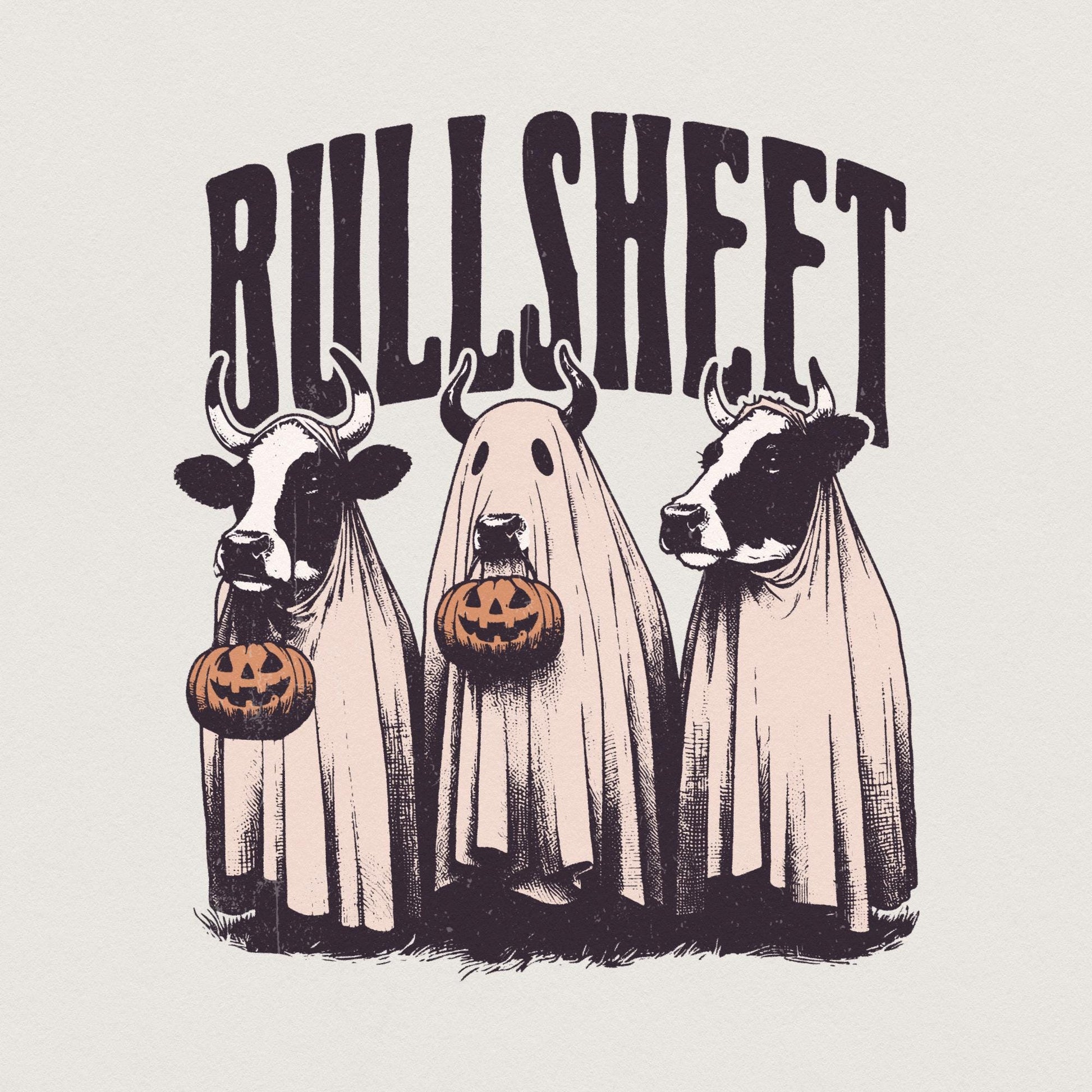 Bullsheet Png, Halloween Png - 300 DPI Design for T-Shirt