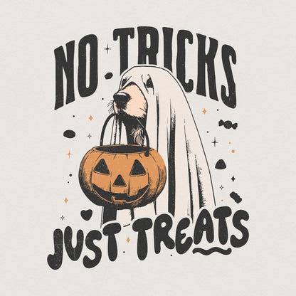 No Tricks Just Treats PNG, Trick Or Treat - 300 DPI Design for T-Shirt
