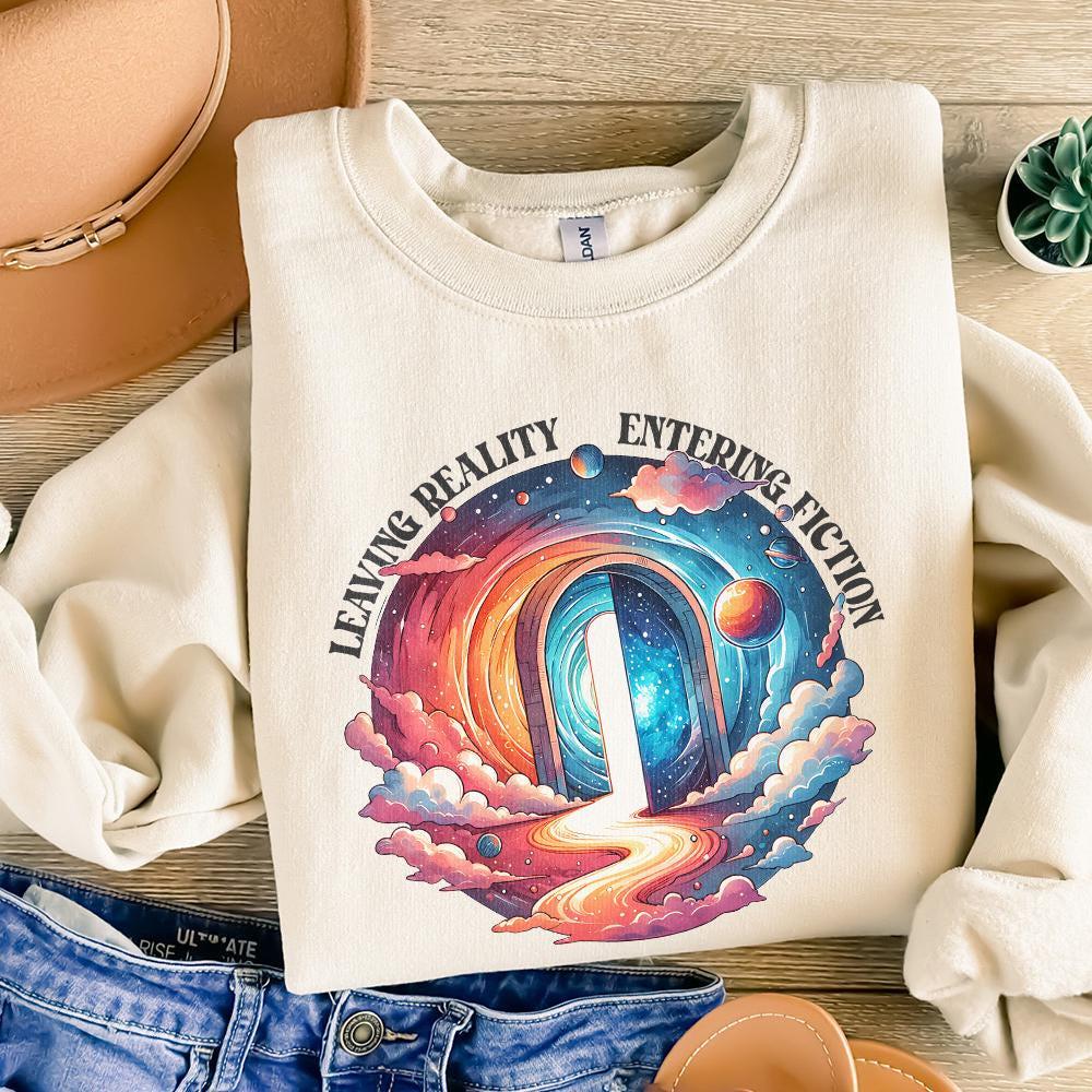 Leaving Reality Entering Fiction Digital PNG, Fantasy Surreal Art - 300