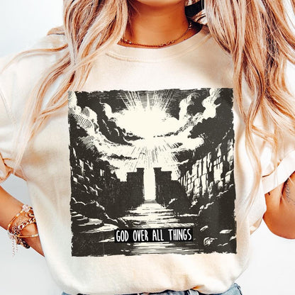 GOAT God Over All Things png PNG, Christian png - 300 DPI Design for