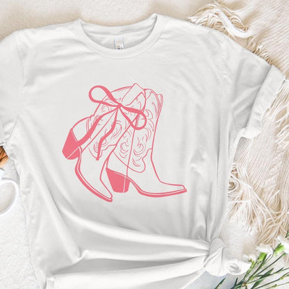 Coquette Cowgirl PNG, Western PNG - 300 DPI Design for T-Shirt