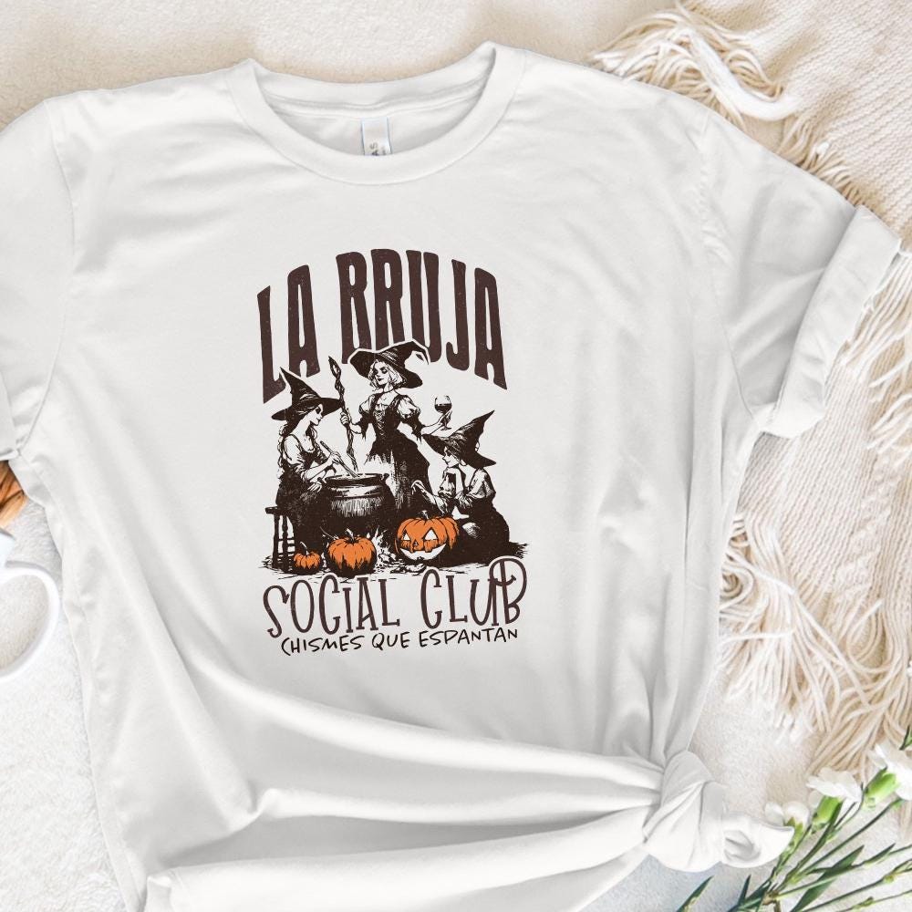 La Bruja png, Spooky Season png - 300 DPI Design for T-Shirt