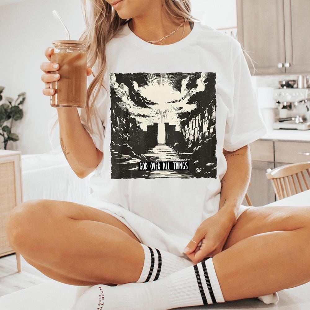 GOAT God Over All Things png PNG, Christian png - 300 DPI Design for