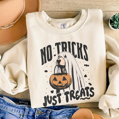No Tricks Just Treats PNG, Trick Or Treat - 300 DPI Design for T-Shirt