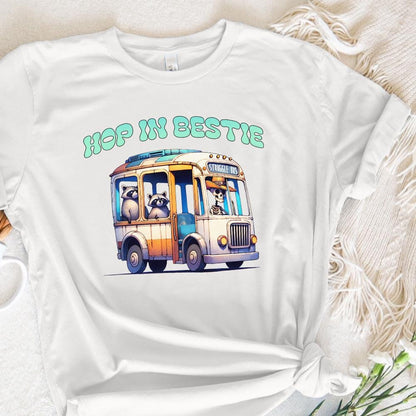 Struggle Bus Hop In Bestie PNG, Mental Health Struggle Bus png - 300 DPI