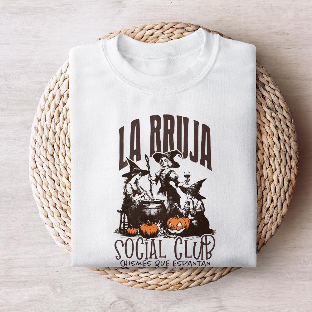 La Bruja png, Spooky Season png - 300 DPI Design for T-Shirt