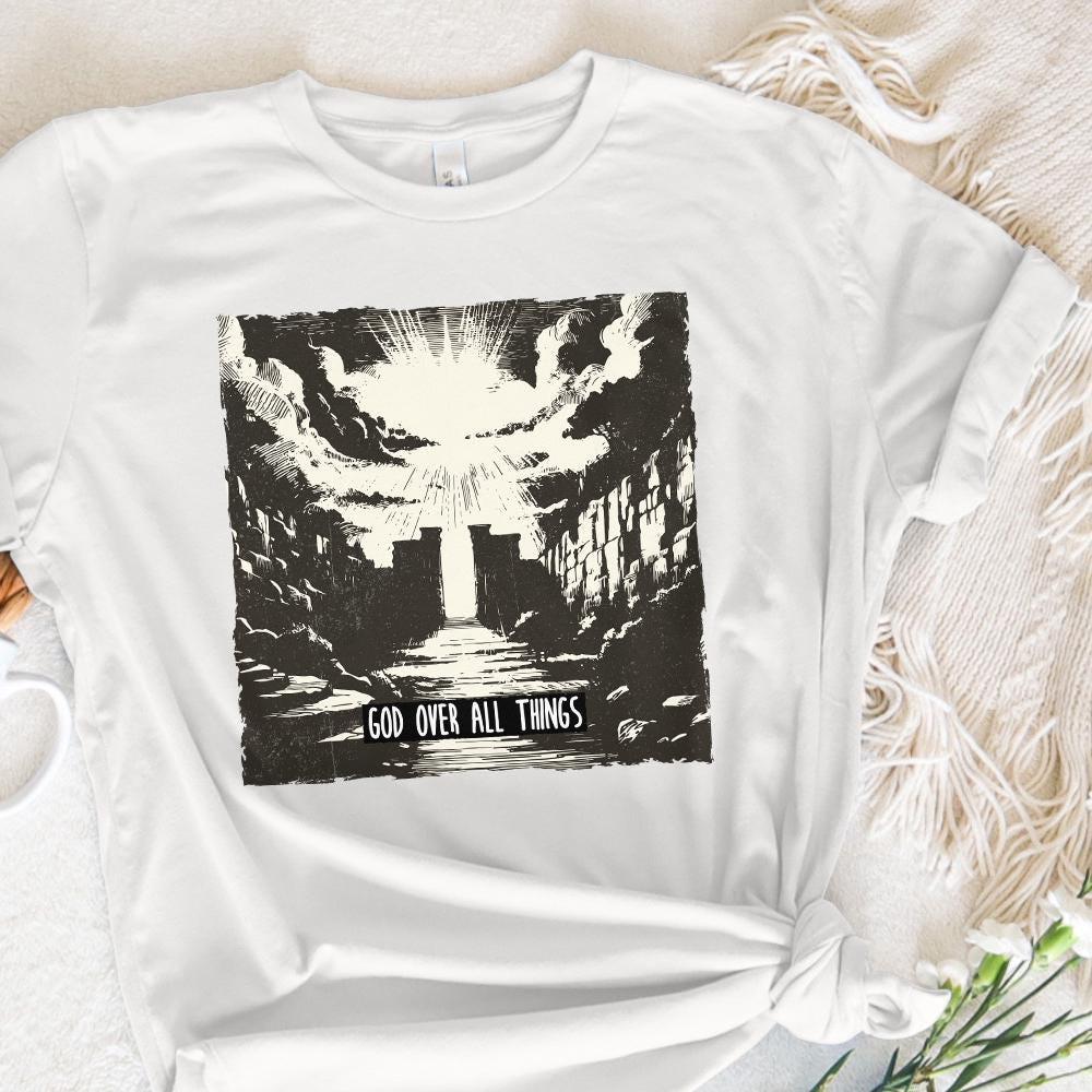 GOAT God Over All Things png PNG, Christian png - 300 DPI Design for