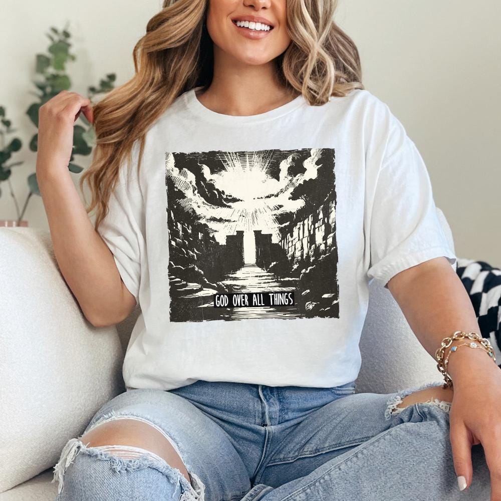 GOAT God Over All Things png PNG, Christian png - 300 DPI Design for
