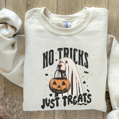 No Tricks Just Treats PNG, Trick Or Treat - 300 DPI Design for T-Shirt