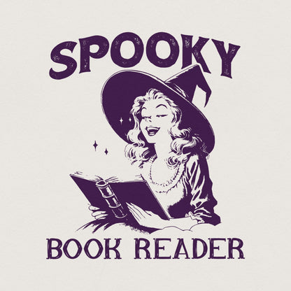 Spooky Book Girl PNG, Halloween Book Digital Download - 300 DPI Design