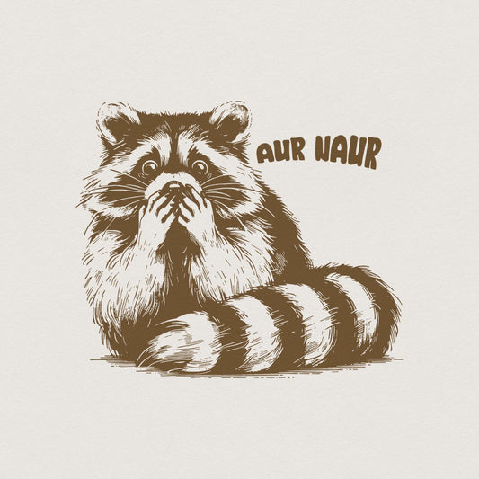 Funny Raccoon PNG, Cute Racoons Sublimation Design - 300 DPI Design for