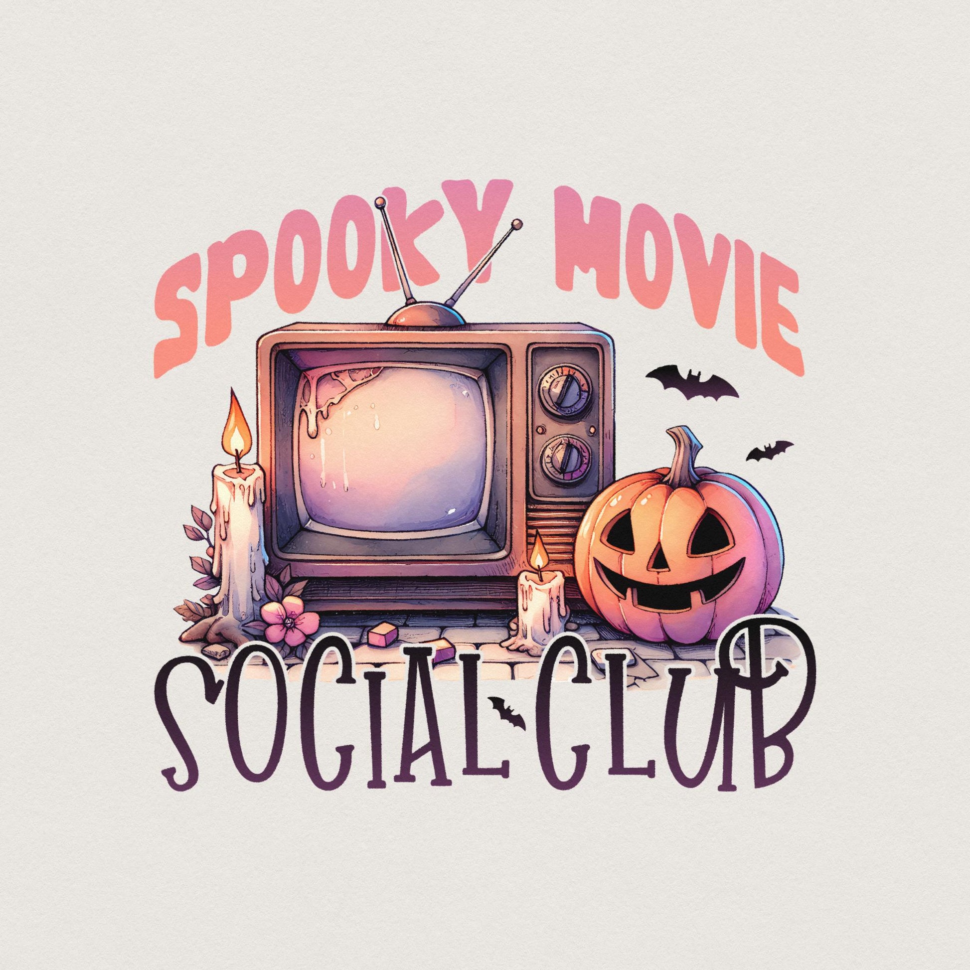 Spooky Movie Png, Halloween Png - 300 DPI Design for T-Shirt