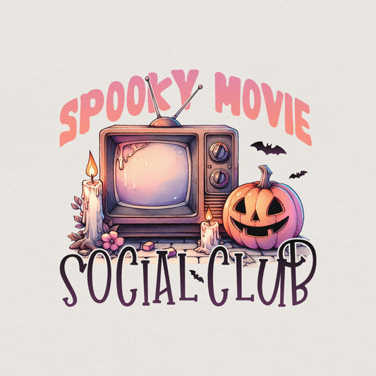 Spooky Movie Png, Halloween Png - 300 DPI Design for T-Shirt