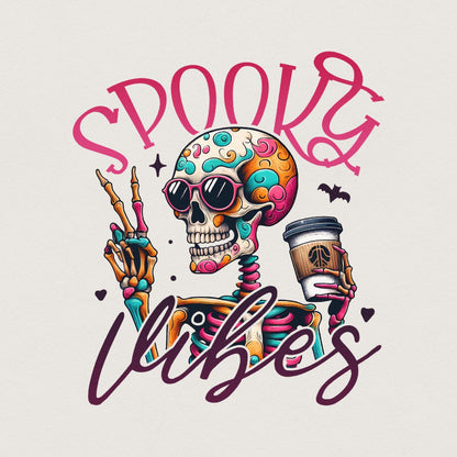 Spooky Vibes Png, Spooky Season Png - 300 DPI Design for T-Shirt