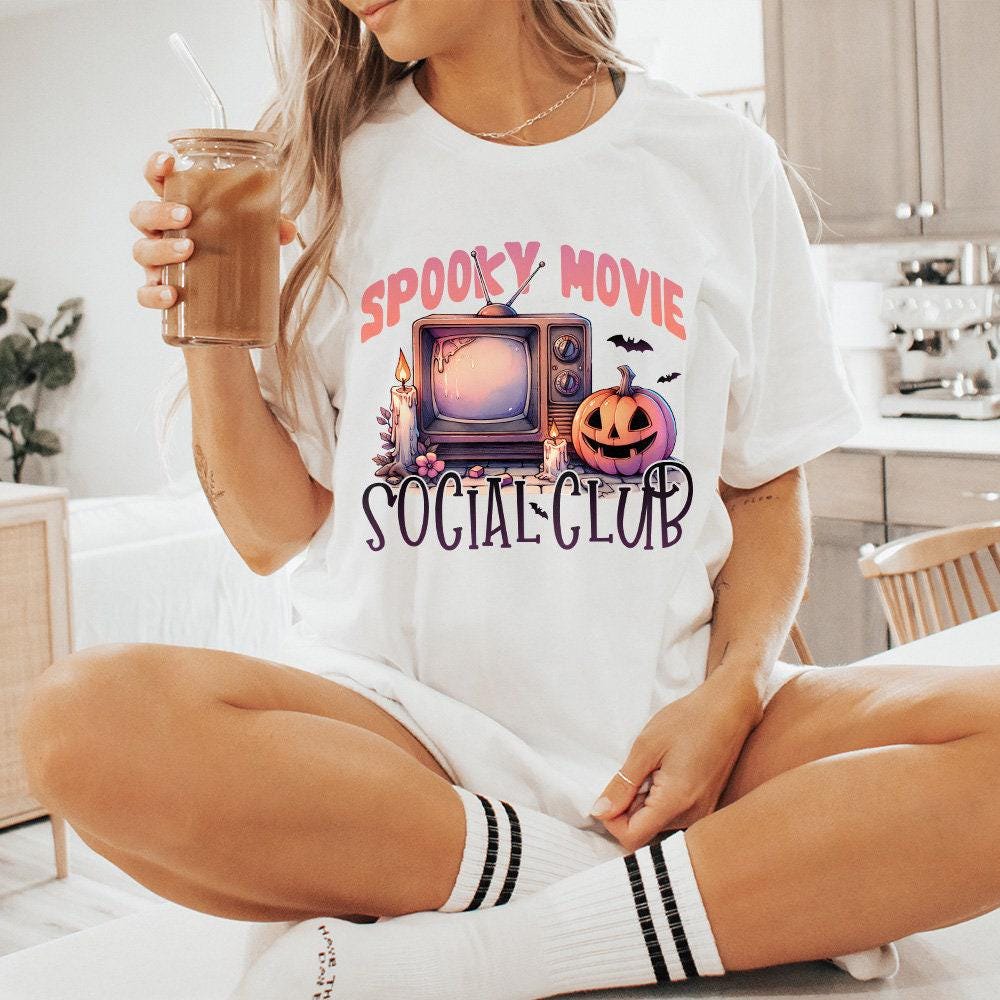 Spooky Movie Png, Halloween Png - 300 DPI Design for T-Shirt