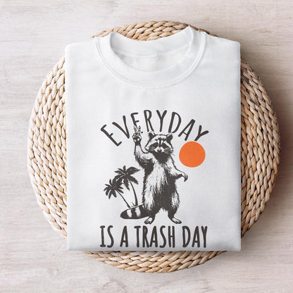 Everyday is Trash Day PNG, Funny Raccoon Png - 300 DPI Design for T-Shirt