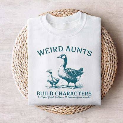 Weird Aunts Build Characters PNG, Funny Aunt Gift - 300 DPI Design for