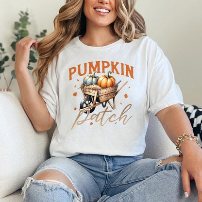 Fall Sublimation PNG, Pumpkin Patch PNG - 300 DPI Design for T-Shirt