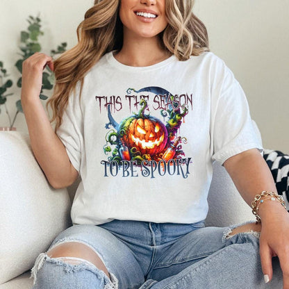 Tis the Season to Be Spooky PNG, Halloween Png - 300 DPI Design for T-Shirt