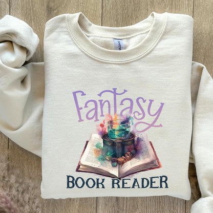Fantasy Readers Book Club png, PNG - 300 DPI Design for T-Shirt