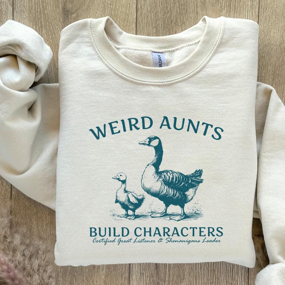 Weird Aunts Build Characters PNG, Funny Aunt Gift - 300 DPI Design for