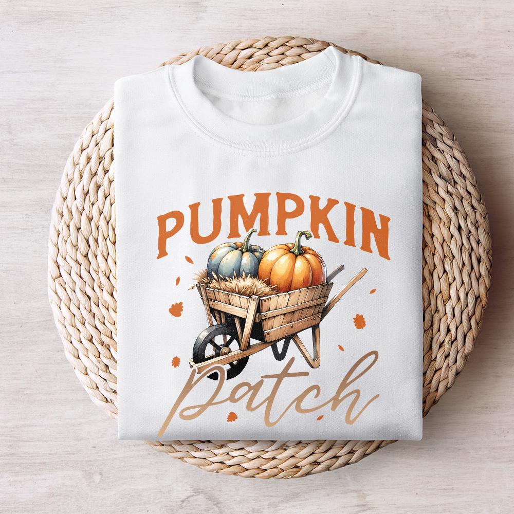 Fall Sublimation PNG, Pumpkin Patch PNG - 300 DPI Design for T-Shirt