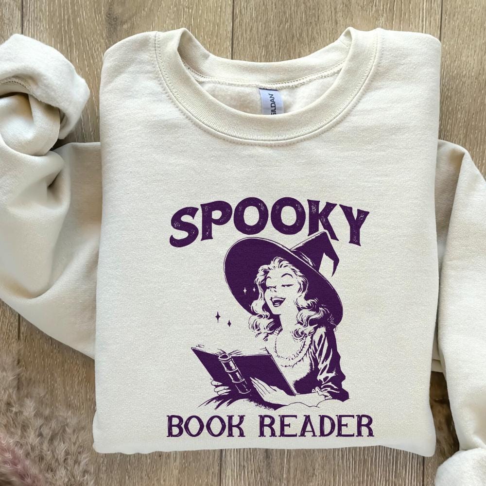 Spooky Book Girl PNG, Halloween Book Digital Download - 300 DPI Design