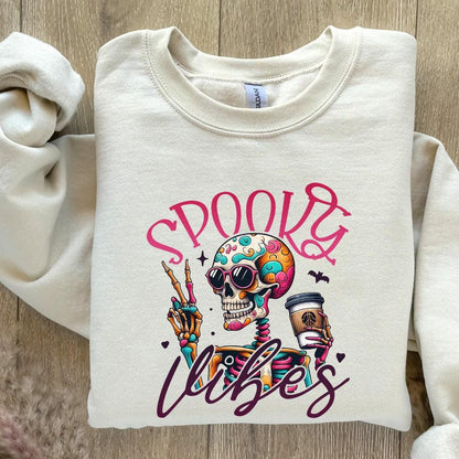 Spooky Vibes Png, Spooky Season Png - 300 DPI Design for T-Shirt