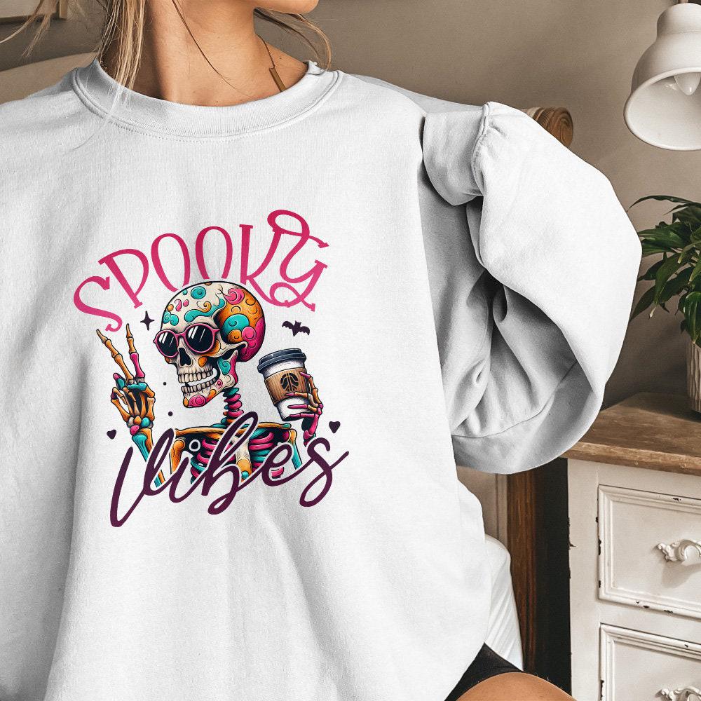 Spooky Vibes Png, Spooky Season Png - 300 DPI Design for T-Shirt