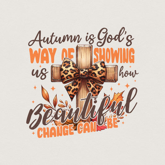 Autumn God Png, Fall Png - 300 DPI Design for T-Shirt