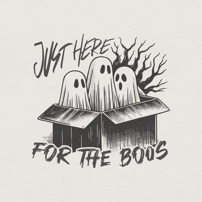 Here for the Boos PNG, Retro Vintage Png - 300 DPI Design for T-Shirt