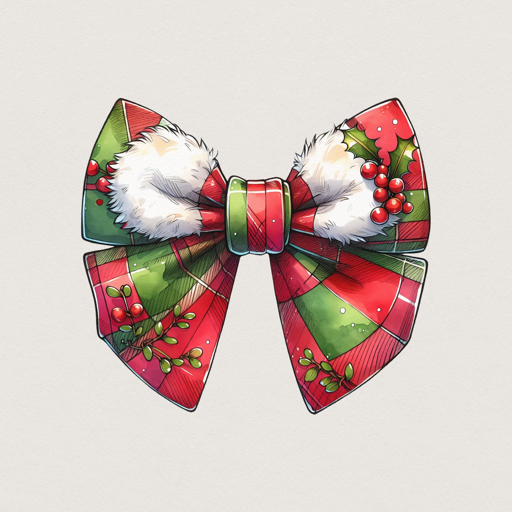 Christmas Girly png, Coquette Bow png - 300 DPI Design for T-Shirt
