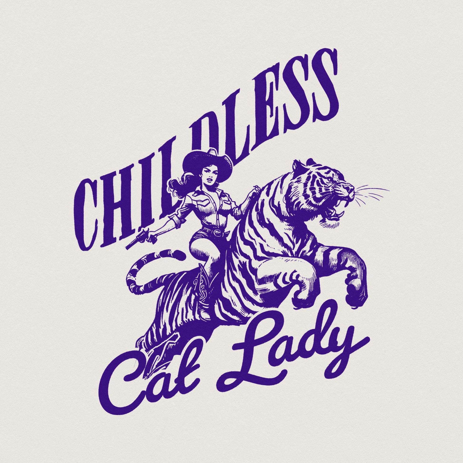 Childless Cat Lady Png, Cat Ladies Vote Png - 300 DPI Design for T-Shirt