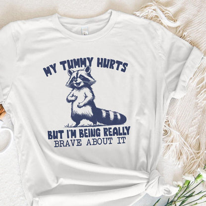 My Tummy Hurts Png, Tummy Ache Survivor Png - 300 DPI Design for T-Shirt