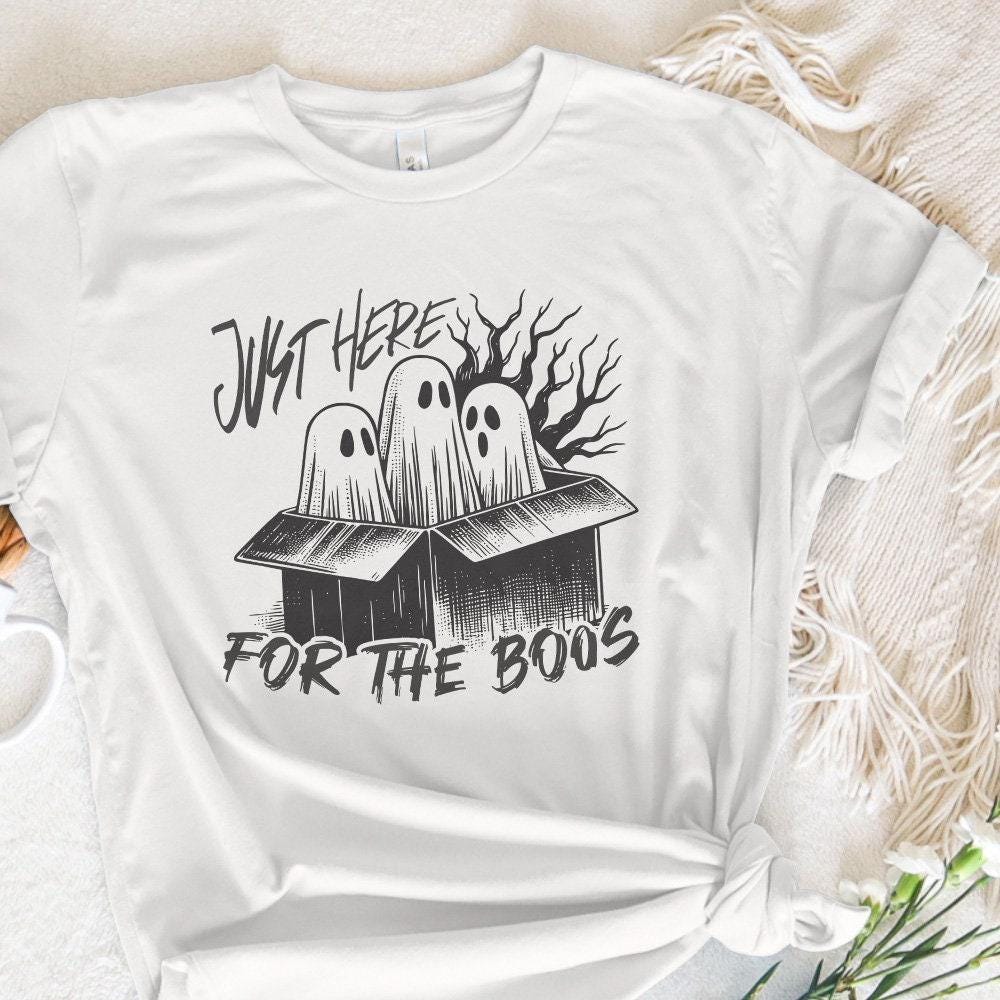 Here for the Boos PNG, Retro Vintage Png - 300 DPI Design for T-Shirt