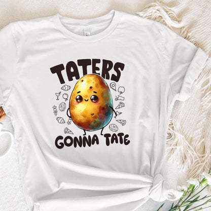 Taters Gonna Tate PNG, Funny Sayings - 300 DPI Design for T-Shirt