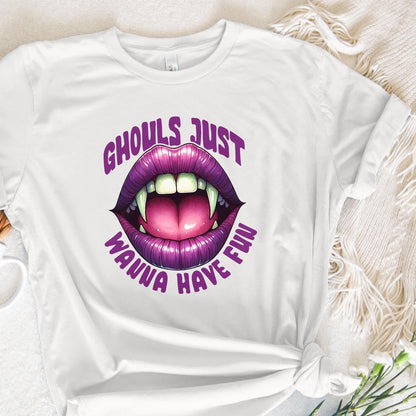 Ghouls Just Wanna Have Fun PNG, Halloween PNG - 300 DPI Design for T-Shirt