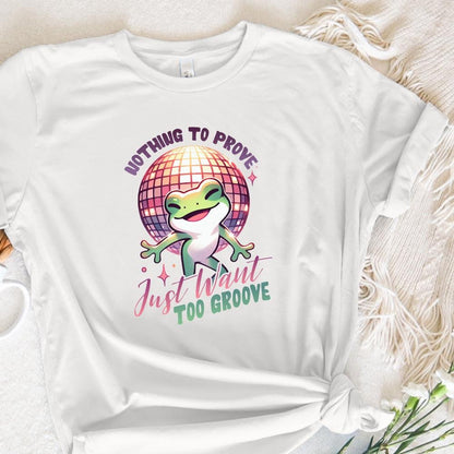 Groovy Frog Graphic, Funny Frog Png - 300 DPI Design for T-Shirt