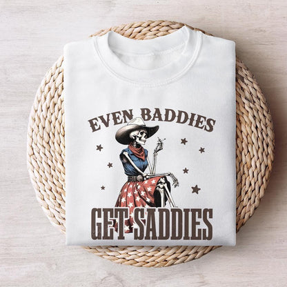 Even Baddies Get Saddies PNG, Anxiety PNG - 300 DPI Design for T-Shirt