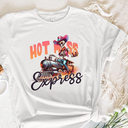 Hot Mess Express PNG, Mental Health PNG - 300 DPI Design for T-Shirt