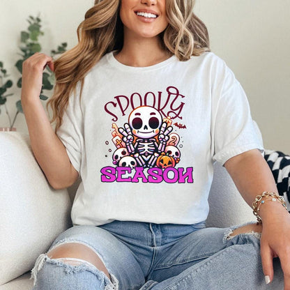 Spooky Season Png, Retro Halloween Png - 300 DPI Design for T-Shirt