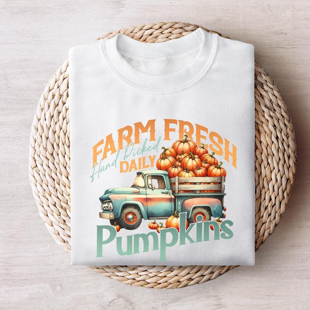 Autumn Shirt Png, Fall Sublimation Shirt - 300 DPI Design for T-Shirt