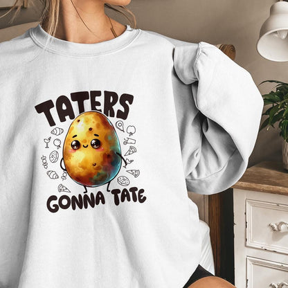 Taters Gonna Tate PNG, Funny Sayings - 300 DPI Design for T-Shirt