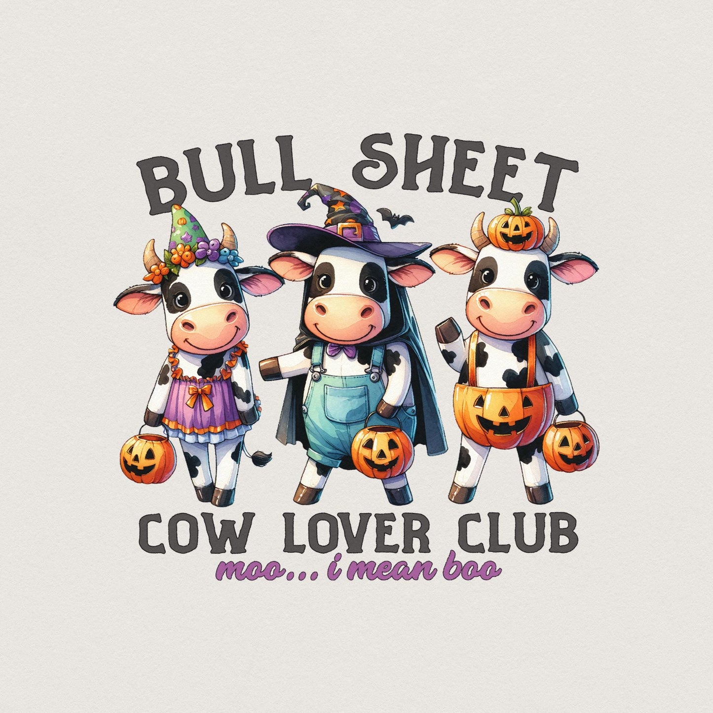 Bull Sheet PNG, Halloween Png - 300 DPI Design for T-Shirt