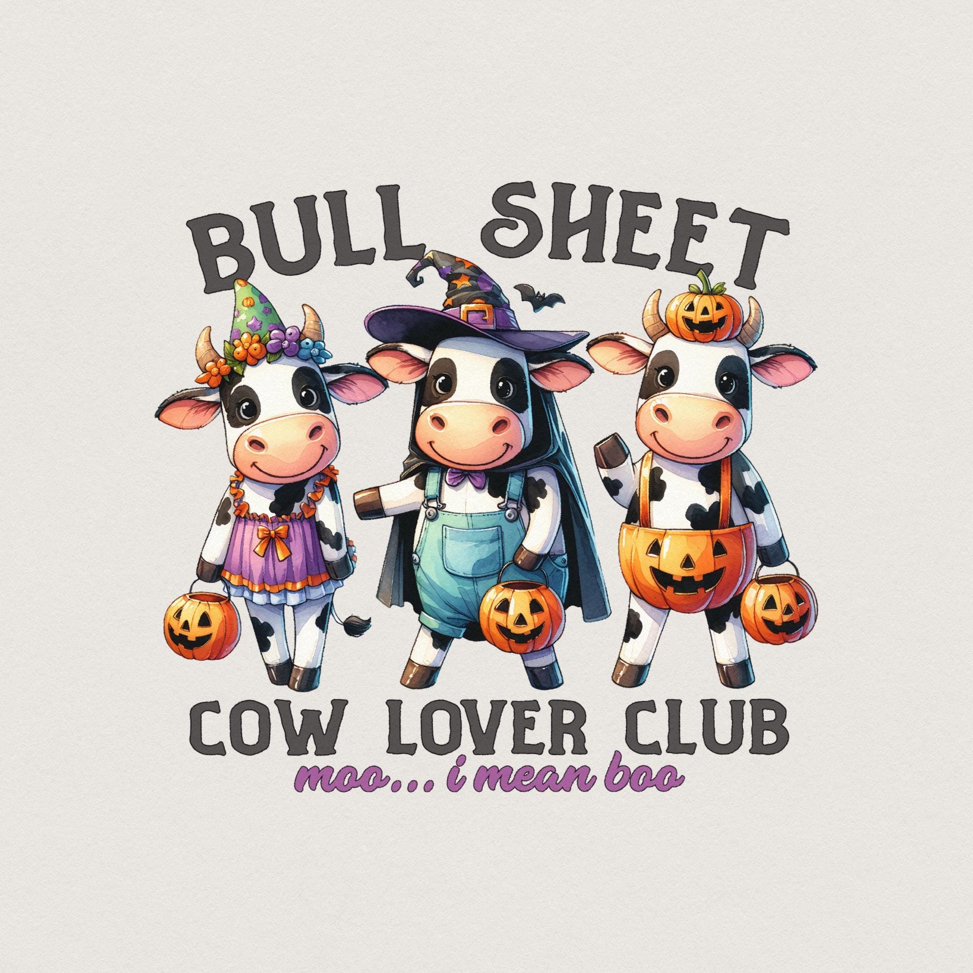 Bull Sheet PNG, Halloween Png - 300 DPI Design for T-Shirt