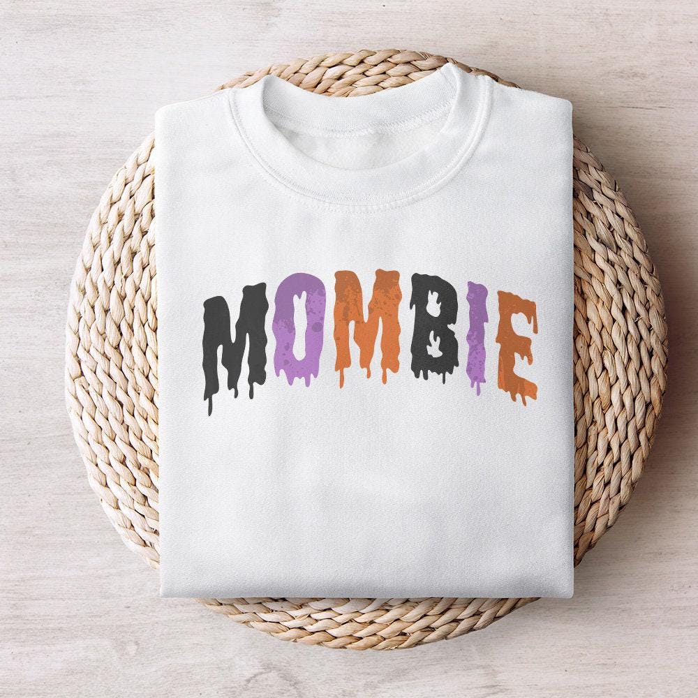 Mombie PNG Digital Download, for Shirts - 300 DPI Design for T-Shirt