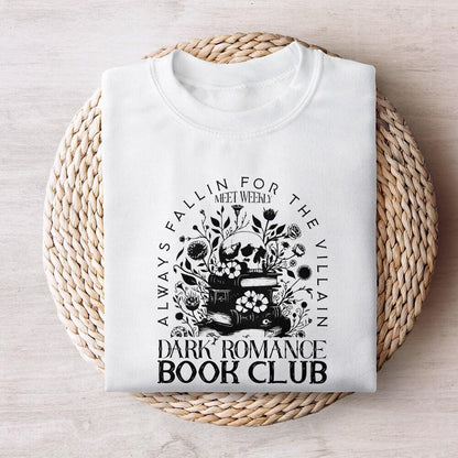 Dark Romance Book Club PNG, Book Lover - 300 DPI Design for T-Shirt