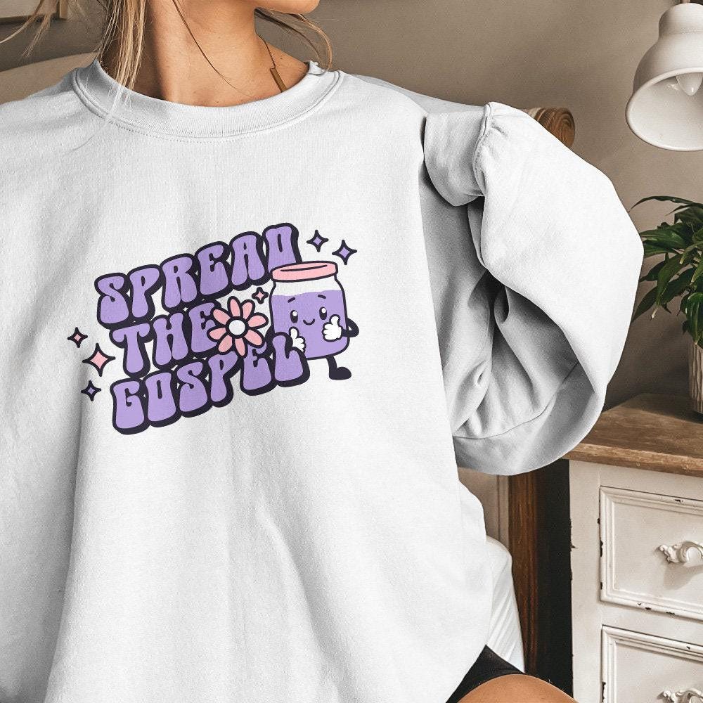 Spread the Gospel, Retro Christian PNG - 300 DPI Design for T-Shirt