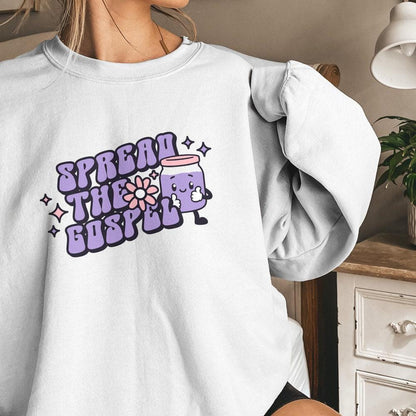 Spread the Gospel, Retro Christian PNG - 300 DPI Design for T-Shirt